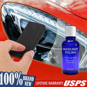 9H Headlight Cover Len Restorer Cleaner Repair Liquid Polish Car Xfuzodwxlphlpjj - Picture 1 of 12