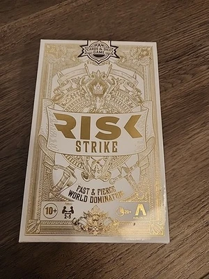 Hasbro Gaming Risk Strike Cards and Dice Game Fast & Fierce World Domination  - Image 1 of 2