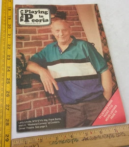 The Weekend Comedy starring Larry Linville 1990 What's playing in Peoria mag - Picture 1 of 3