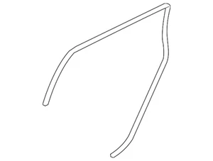Genuine Mitsubishi Body Weather-Strip MR646784 - Picture 1 of 2