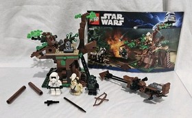 Lego Star Wars Set #7956 Ewok Attack Complete No Box