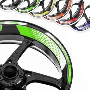 Green 17 inch GP07 Wheel Sticker For Yamaha YZF 1000R Thunderace - Picture 1 of 11