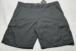 Eddie Bauer Cargo Shorts Mens 40 Versatrex 10" Hiking Work Utility Outdoors NWT - Picture 1 of 14