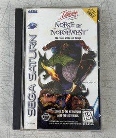 Norse by Norsewest: The Return of The Lost Vikings (Sega Saturn, 1997) Used CIB