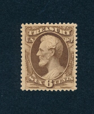 drbobstamps US Scott #O110 Mint Lightly Hinged Official Treasury Dept Cat $200 - Image 1 of 2