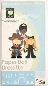 CRICUT PATRONE ~ PAPIERPUPPE VERKLEIDEN ~ VERKNÜPFT ~ KOMPLETT  - Bild 1 von 3
