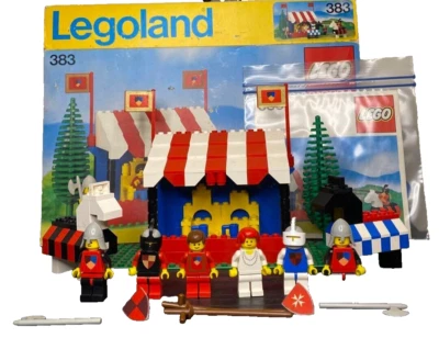 LEGO Legoland 383 Classic Castle Knights Tournament 1979 Vintage Original - Image 1 of 4