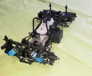 Mugen MTX5 Chassis Complete Set With Clutch RC Car 10 Engine Touring Car F/S - Picture 1 of 10