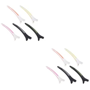 2 Pack Mädchen Haarnadeln Entenschnabel-Clip Haarclips Für Den Salon Baby - Bild 1 von 12