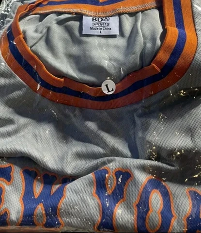 New York Mets Basketball Jersey Size Large Citi Field 2023 Cover