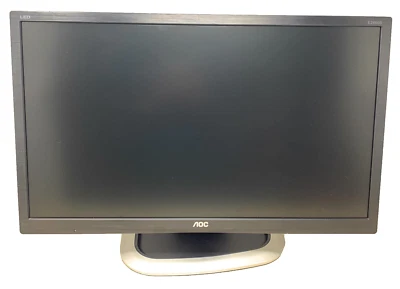 AOC E2460SH Monitor Refurbished 24 " 1920x1080 W-Led / Black - Image 1 of 4