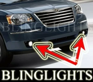2008 2009 2010 Chrysler Grand Voyager Xenon Foglamps Foglights Driving Fog Lamps - Picture 1 of 3