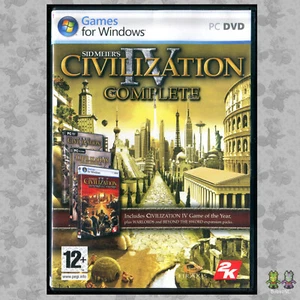 Videojuego completo Sid Meier's Civilization IV PC DVD-ROM 2K - Sin manual PAL - Imagen 1 de 3
