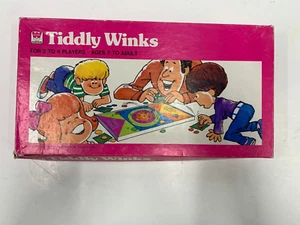 VINTAGE TIDDLY WINKS BOARD GAME MODEL 1975 #4748 INCOMPLETE - Picture 1 of 6