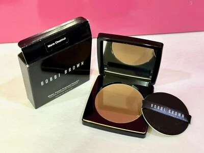Bobbi Brown Sheer Finish Pressed Powder .31oz. Full Size New Box- Warm Chestnut - Image 1 of 4
