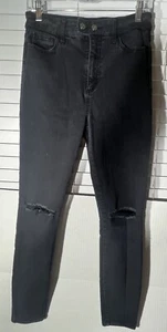 Guess Los Angeles Skinny Jeans RN # 62136 Damen Größe 30 schwarz - Bild 1 von 13