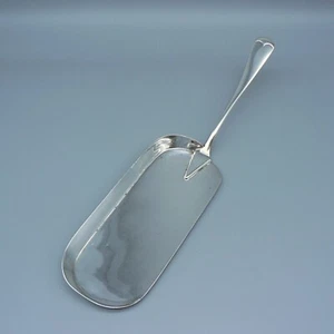 VINTAGE CRUMB SCOOP EPNS SILVER PLATE L.LTD MARK TRAY SWEEP TABLE CLEARER VGC - Picture 1 of 12