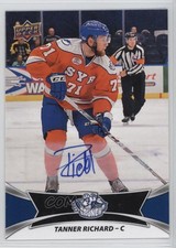2016-17 Upper Deck AHL Auto Tanner Richard #53 Rookie Auto RC
