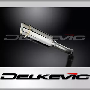 BMW S1000RR 2015-2016 Slip On 8" Round Stainless Exhaust Muffler Kit - Foto 1 di 5