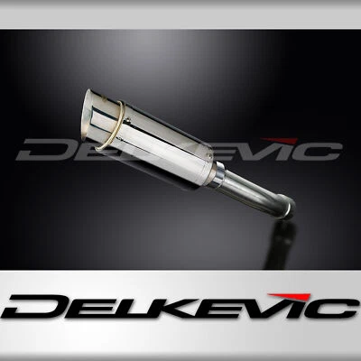 BMW S1000RR 2015-2016 Kit de silenciador de escape redondo de acero inoxidable de 8" deslizable Foto 1 de 4