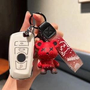 Key Protector Cover For BWM 3/5/7 series F10/F01 2011-2019 White Gold - Picture 1 of 3
