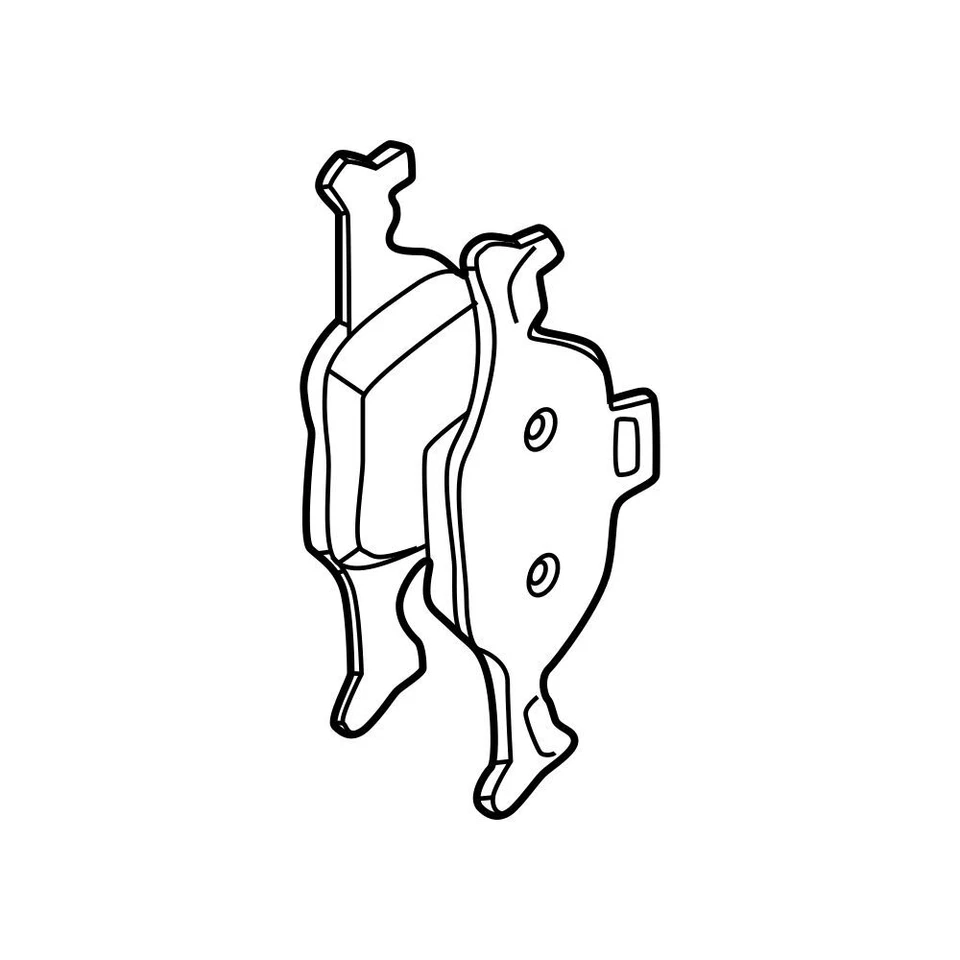 Genuine OEM Front Disc Brake Pad Set For BMW 430i Gran Coupe 530e 530e xDrive - Image 1 of 1