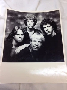 Vintage 8"X10" Black & White Photo, Four Guys, Boy Band In The 1970's - Picture 1 of 7