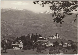 INTROD m.884 - PANORAMA DEL CAPOLUOGO (AOSTA) 1966 - Picture 1 of 1