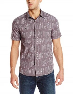 Merrell Upstream Shirt NWT Manganese Gray PaddleBoard Kayak Canoe Print S M L XL - Image 1 of 2