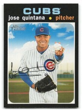 Jose Quintana 2020 Topps Heritage BASEBALL #26 Chicago Cubs
