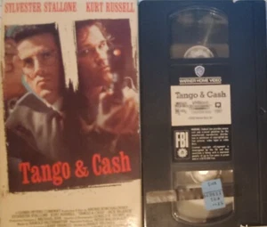 Tango & Cash VHS Action Police Comedy Sylvester Stallone Movie - Picture 1 of 4