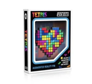 Tetris Augmented Reality Pin - Pinfinity PT001 I Heart Tetris - Picture 1 of 2