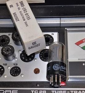 1 tubo nuevo GE 6AU5GT NUEVO EN CAJA NUEVO EE. UU. Sencore probado - Imagen 1 de 2
