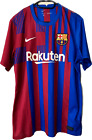 Maillot FC Barcelona 2021-2022 Nike jersey camiseta taille L football Barcelone