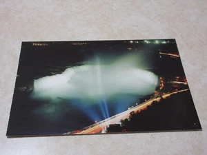 UNUSED POSTCARD - NIAGARA FALLS, CANADA - AT NIGHT - Picture 1 of 2