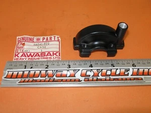 KAWASAKI 74-79 KD125 KD175 KX125 NOS OEM RIGHT HAND UPPER CASE 46041-022  jh - Picture 1 of 9
