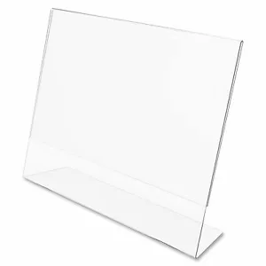 Schillernde Displays 5 Acryl 6" x 4" schräge Schildhalter - Bild 1 von 3