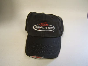 Team RealTree Signatures "Distressed-Look" Cap adjustable Embroidered black New - Picture 1 of 2