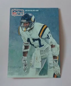 AMERICAN FOOTBALL CARD PRO SET 1991 # 399 ALL NFC TEAM JOEY BROWNER S VIKINGS MV - Picture 1 of 2