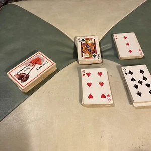 CONOCO Hottest brand going Vintage Strong Arm wiBranding Iron Playing Cards +68! - Picture 1 of 9