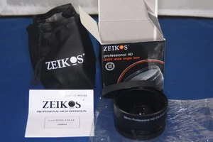 Zeikos ZE-WA58B Pro HD 0.45x Wide Angle Lens 58mm w Macro Free World Ship - Picture 1 of 5