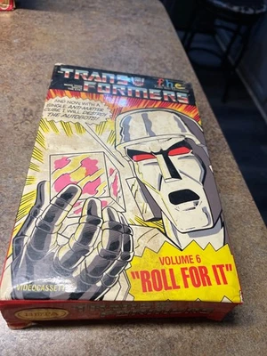 transformers roll for it vol 6 beta rare 1984 vintage - Image 1 of 4