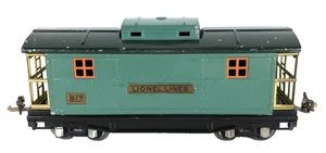 Lionel No. 817 Caboose, Peacock Blue/Dark Green - Picture 1 of 6