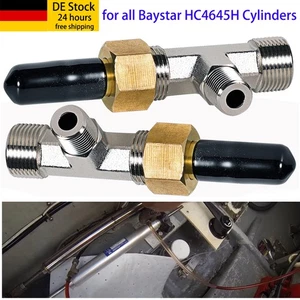 Hydraulic Steering Cylinder Bleeder Tee Kit for SeaStar HF4202, Baystar Cylinder - Bild 1 von 9