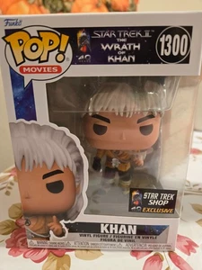 Funko Pop! #1300 Khan Star Trek 2 Wrath Of Khan Star Trek Shop Exclusive NEU - Bild 1 von 2