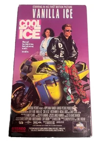 Cool As Ice VHS Tape Vanilla Ice 1991 Retro Hip Hop Movie Vintage 90s Video  - Bild 1 von 4