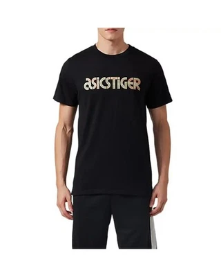 Asics Tiger Wave SS Tee Maglia Maniche Corte Uomo, Performance Black - Immagine 1 di 4