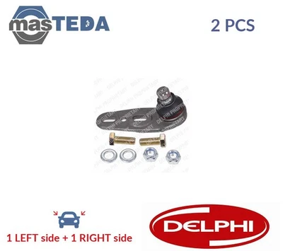 TC501 SUSPENSION BALL JOINT PAIR FRONT DELPHI 2PCS FOR AUDI 80,90,B3 - Image 1 of 4