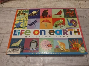 EEBOO Life on Earth Juego a Juego, Divertido Juego Familiar, Excelente Estado  - Imagen 1 de 3