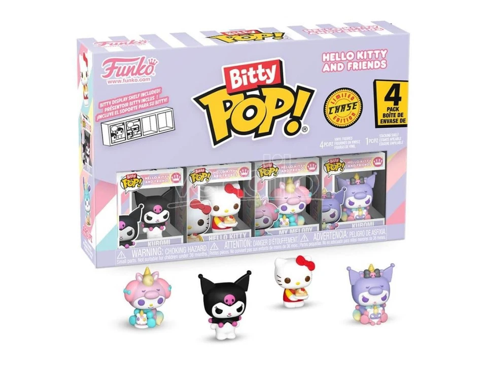 FUNKO BITTY POP 4 Pack Hello Kitty Kuromi